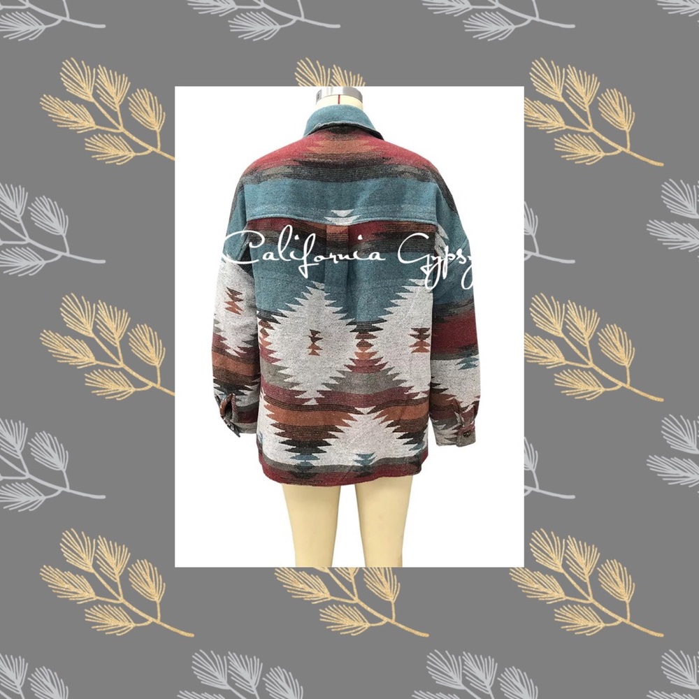 Aztec Western Boho Jacket - Picture 5 of 9